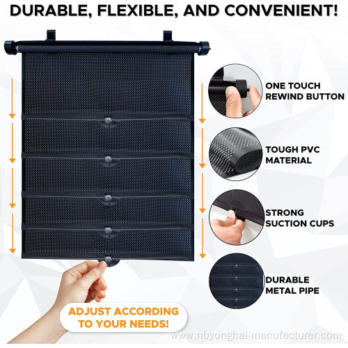 Thermal shading is installed with retractable shading